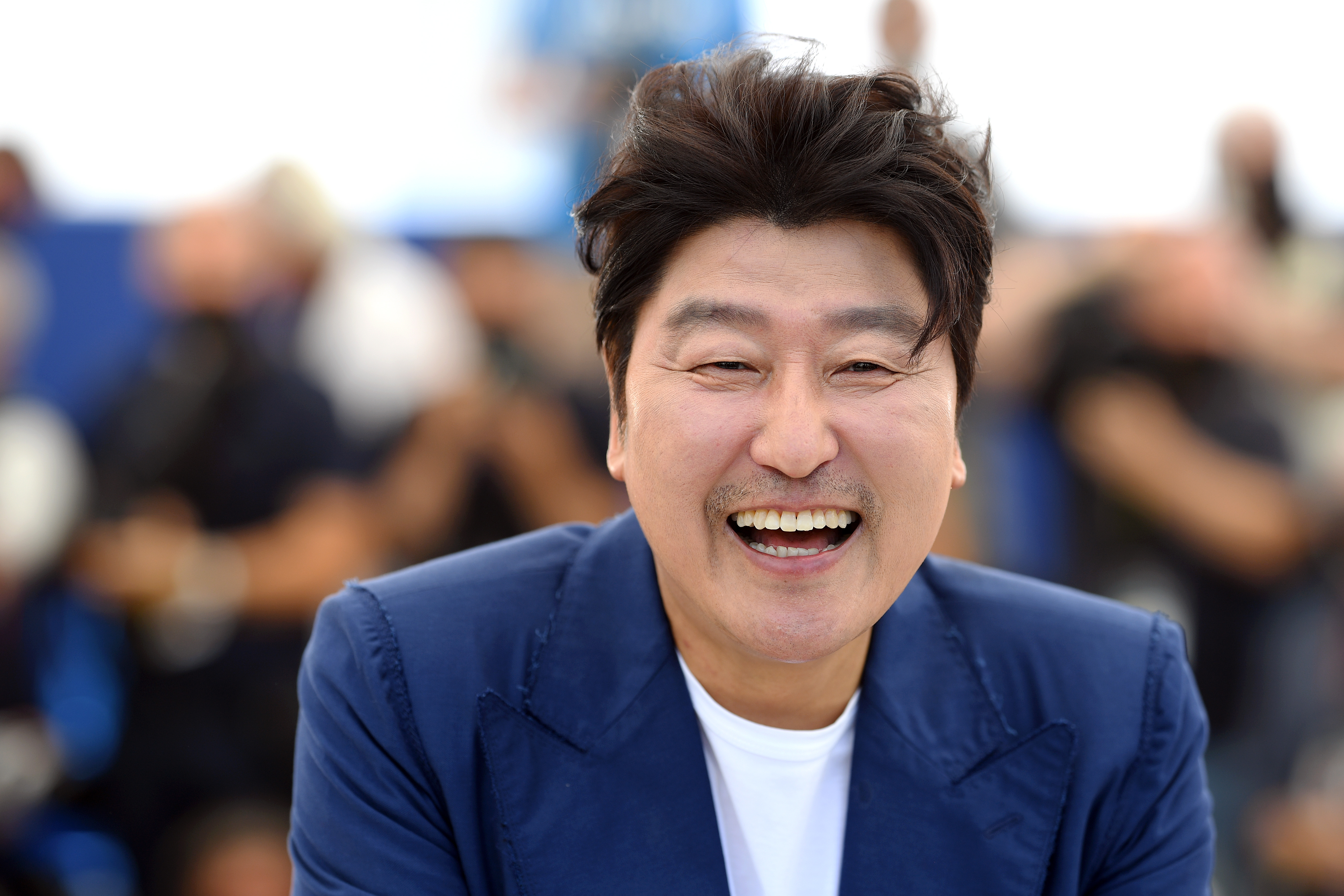 Song Kang-ho at an event for Emergency Declaration (2021)