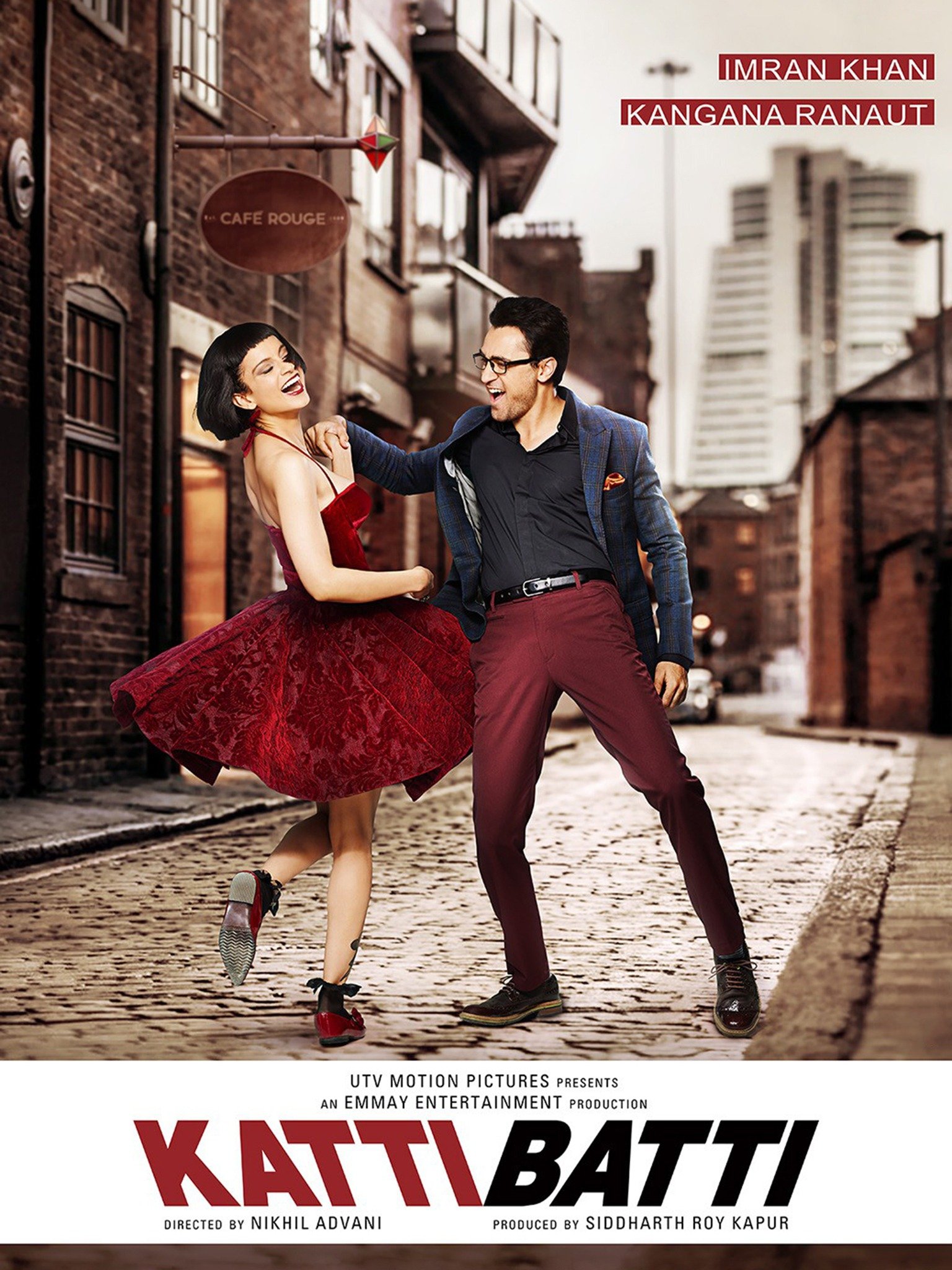 Imran Khan and Kangana Ranaut in Katti Batti (2015)