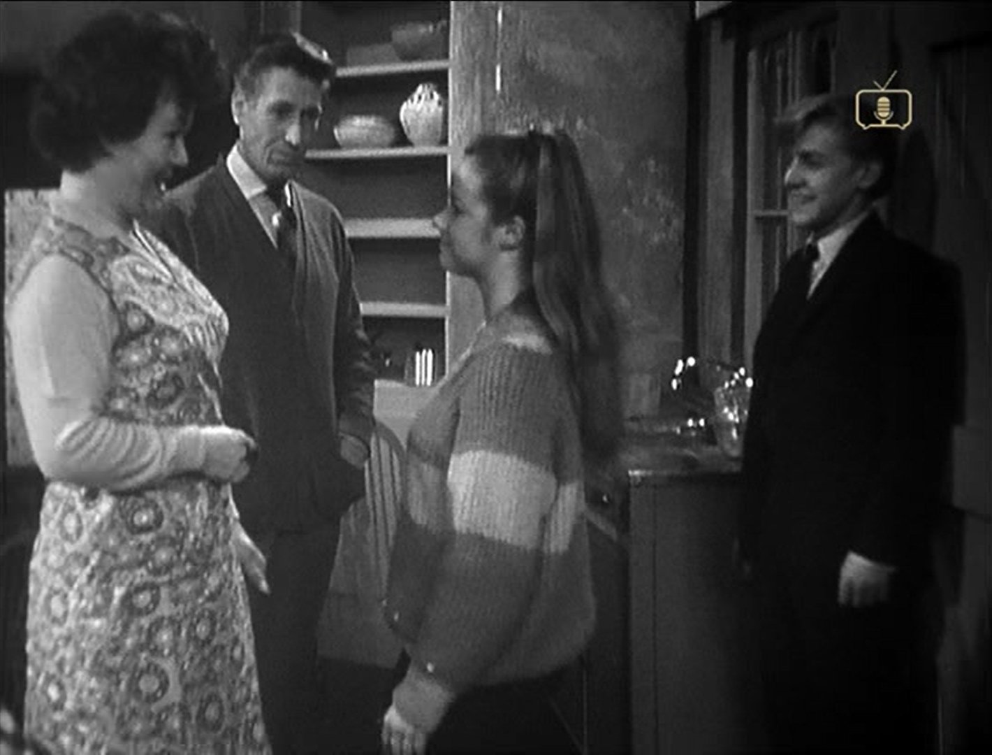 Malcolm Patton, Pamela Pitchford, Geoffrey Russell, and Gay Emma in Badger's Bend (1963)