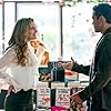 Brooke D'Orsay and Ryan Paevey in A Fabled Holiday (2022)