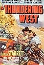 Iris Meredith, Sons of the Pioneers, and Charles Starrett in The Thundering West (1939)