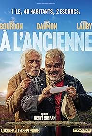 Didier Bourdon and Gérard Darmon in À l'ancienne (2024)