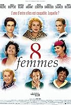 Fanny Ardant, Emmanuelle Béart, Catherine Deneuve, Isabelle Huppert, Virginie Ledoyen, Danielle Darrieux, Firmine Richard, and Ludivine Sagnier in 8 femmes (2002)