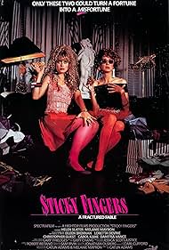 Helen Slater and Melanie Mayron in Sticky Fingers (1988)