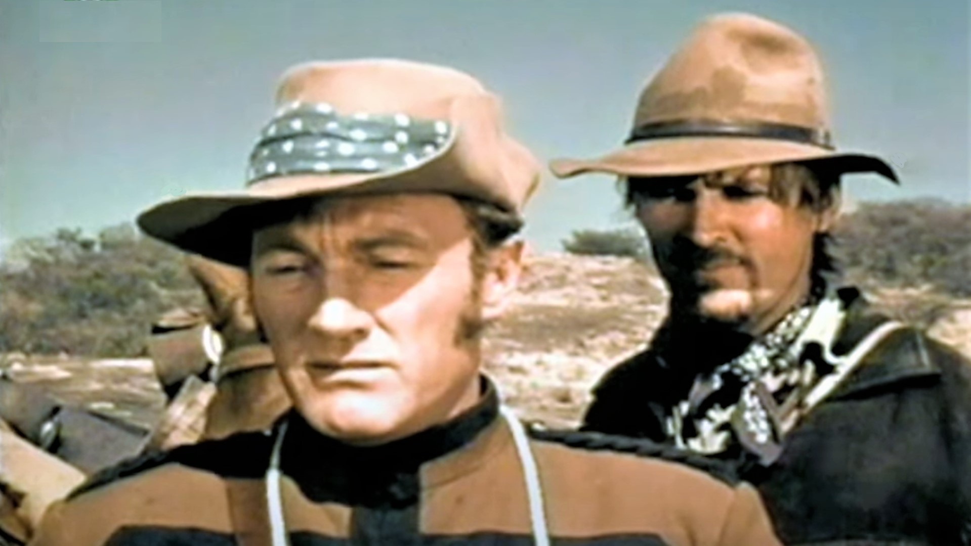 Will Hutchins and Brian O'Shaughnessy in Shangani Patrol (1970)