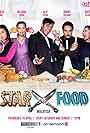 Alicia Amin, Bront Palarae, Juliana Evans, Sherry Alhadad, and Alif Satar in Star Vs Food Malaysia (2022)