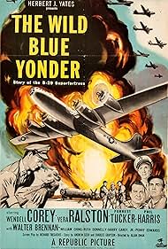 Wendell Corey, Vera Ralston, and Forrest Tucker in The Wild Blue Yonder (1951)