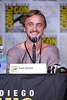 Tom Felton at an event for The Flash (2014)