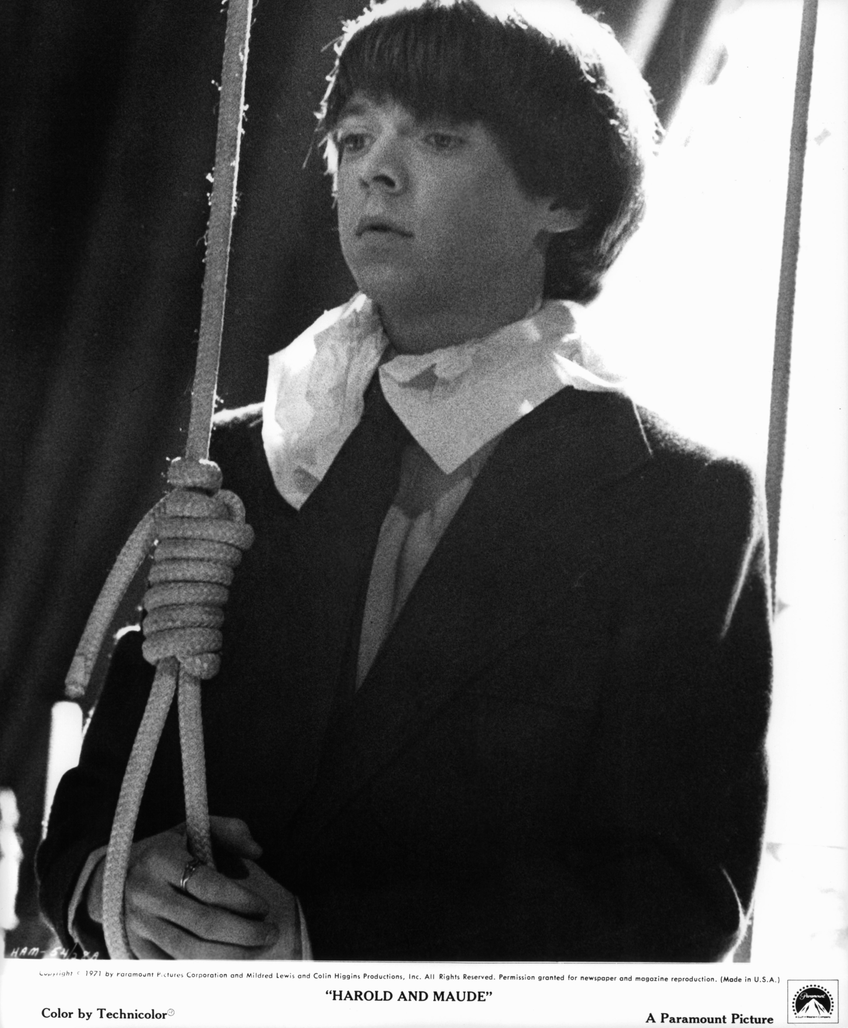 Bud Cort in Harold and Maude (1971)