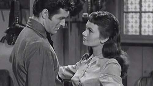 Hugh O'Brian and Gloria Talbott in The Life and Legend of Wyatt Earp (1955)