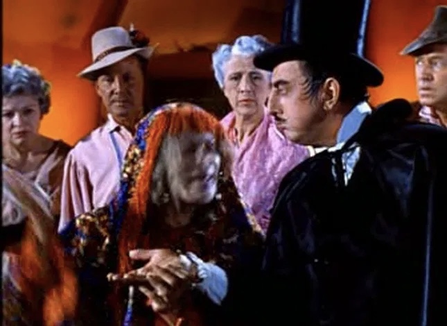 Ray Bolger and Tommy Sands in Babes in Toyland (1961)