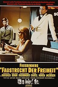 Rainer Werner Fassbinder, Karlheinz Böhm, and Christiane Maybach in Faustrecht der Freiheit (1975)