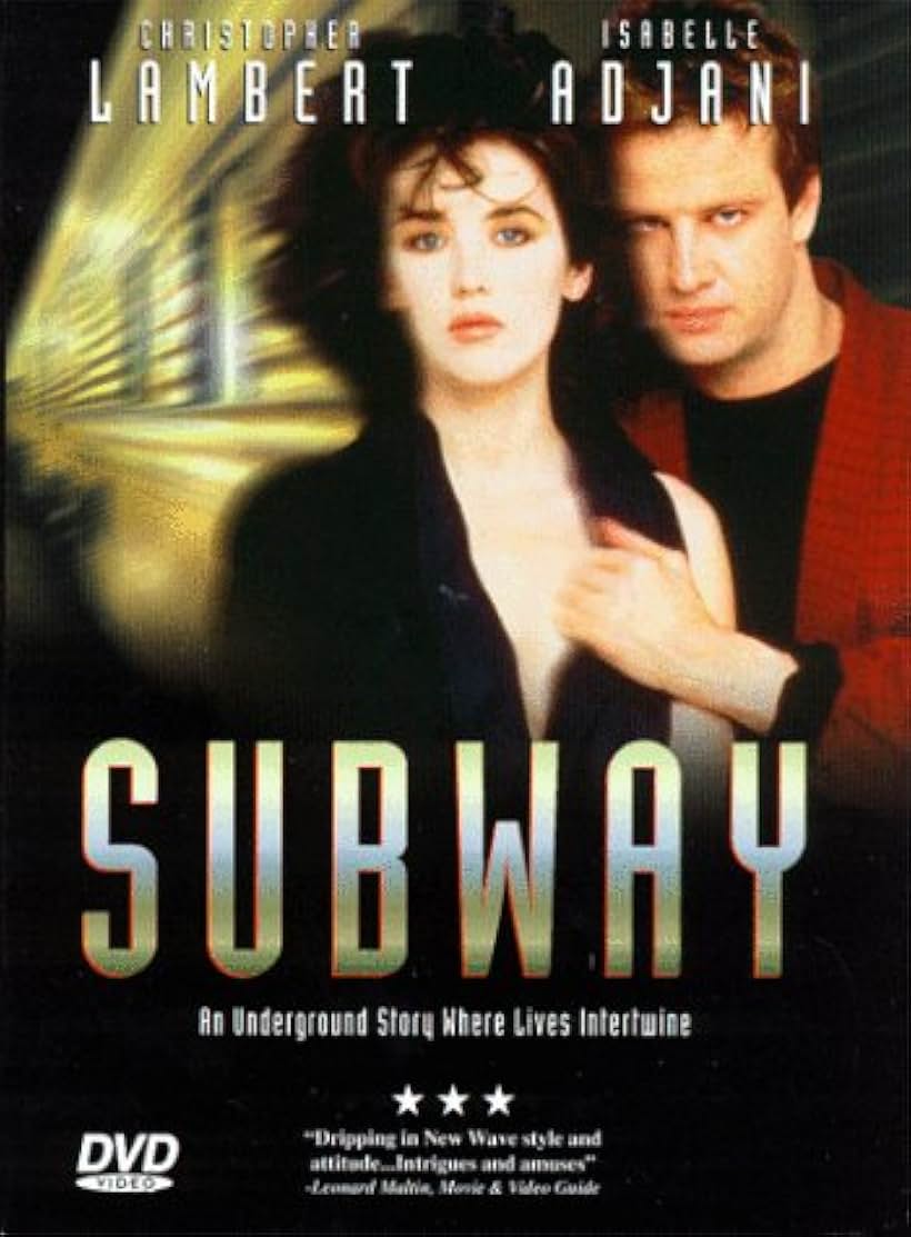 Isabelle Adjani and Christopher Lambert in Subway (1985)