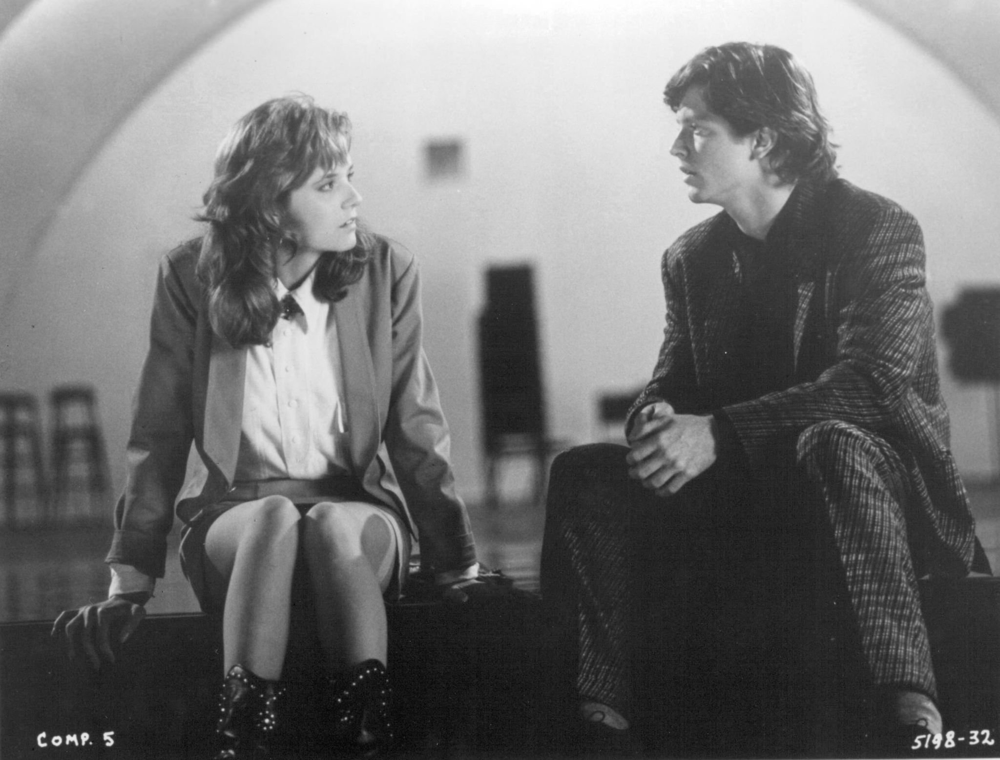 Eric Stoltz and Lea Thompson in Some Kind of Wonderful (1987)