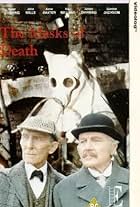 Peter Cushing and John Mills in The Masks of Death (1984)