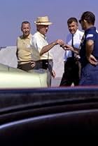 Cars Sid Avery (left),Carroll Shelby (center) and a Shelby employee (right) September 1966 Photo of Sid Avery