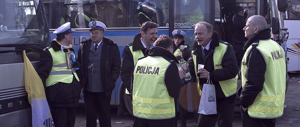 Marian Dziedziel, Bartlomiej Topa, and Eryk Lubos in Drogówka (2012)