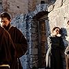 Shia LaBeouf, Ignazio Oliva, Alexander Rodriguez, and Carla De Girolamo in Padre Pio (2022)