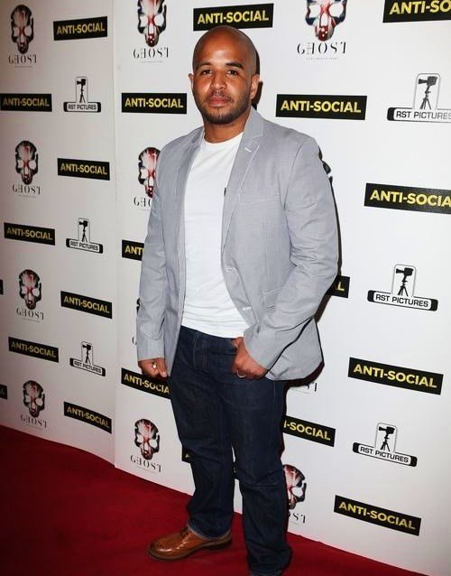 Andrew Shim at the Premiere of "Anti-Social", London 2015