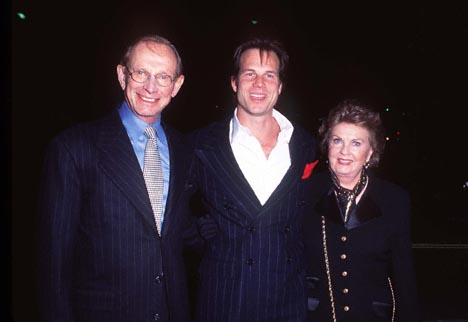 Bill Paxton and John Paxton at an event for The Evening Star (1996)