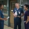 Robert Bailey Jr., Freddy Rodríguez, and Brendan Fehr in The Night Shift (2014)