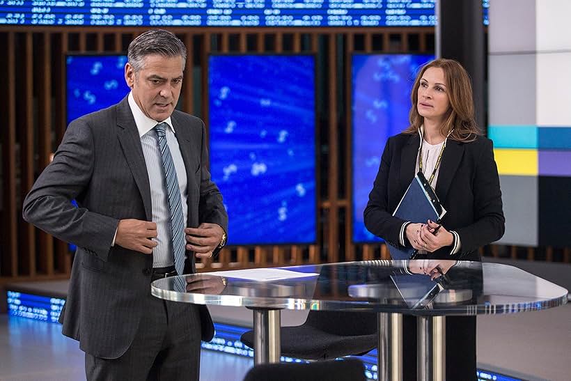 George Clooney and Julia Roberts in Money Monster (2016)