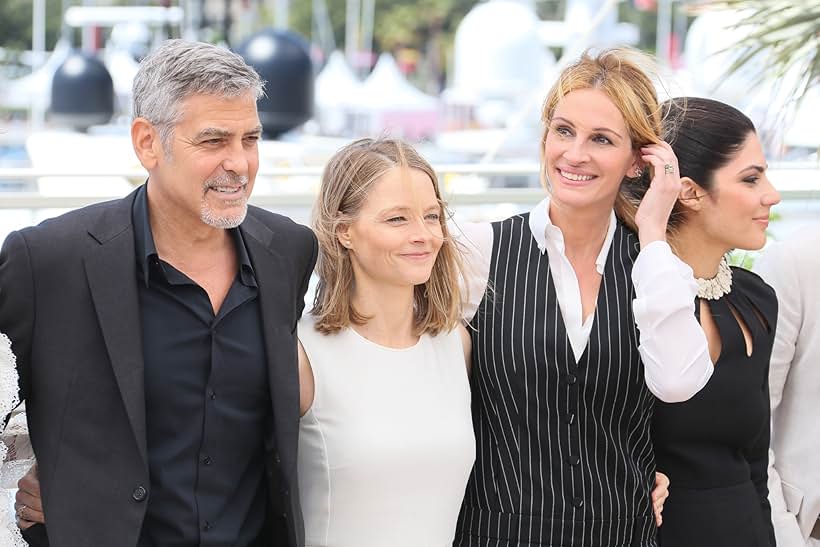 George Clooney, Jodie Foster, and Julia Roberts at an event for Money Monster (2016)