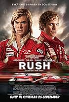 Daniel Brühl and Chris Hemsworth in Rush (2013)