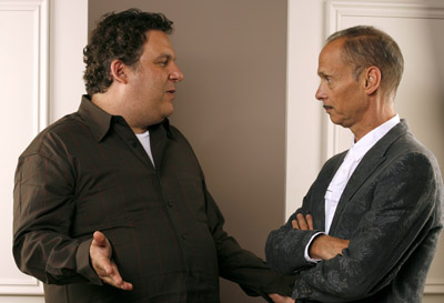 John Waters and Jeff Garlin at an event for This Filthy World (2006)