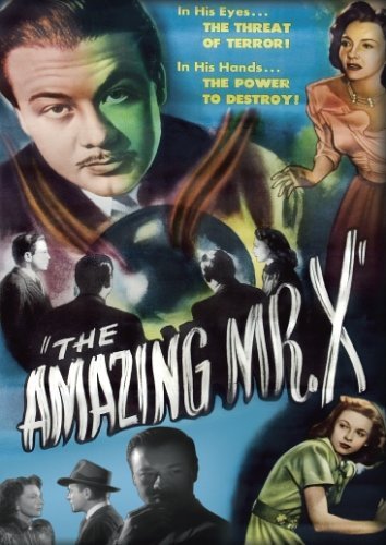 Turhan Bey, Lynn Bari, and Cathy O'Donnell in The Amazing Mr. X (1948)