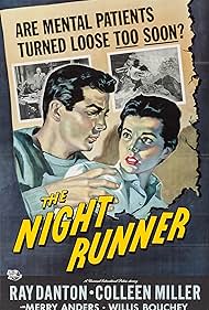 Ray Danton and Colleen Miller in The Night Runner (1957)