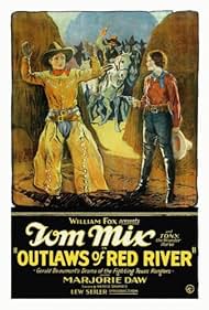 Marjorie Daw and Tom Mix in Outlaws of Red River (1927)