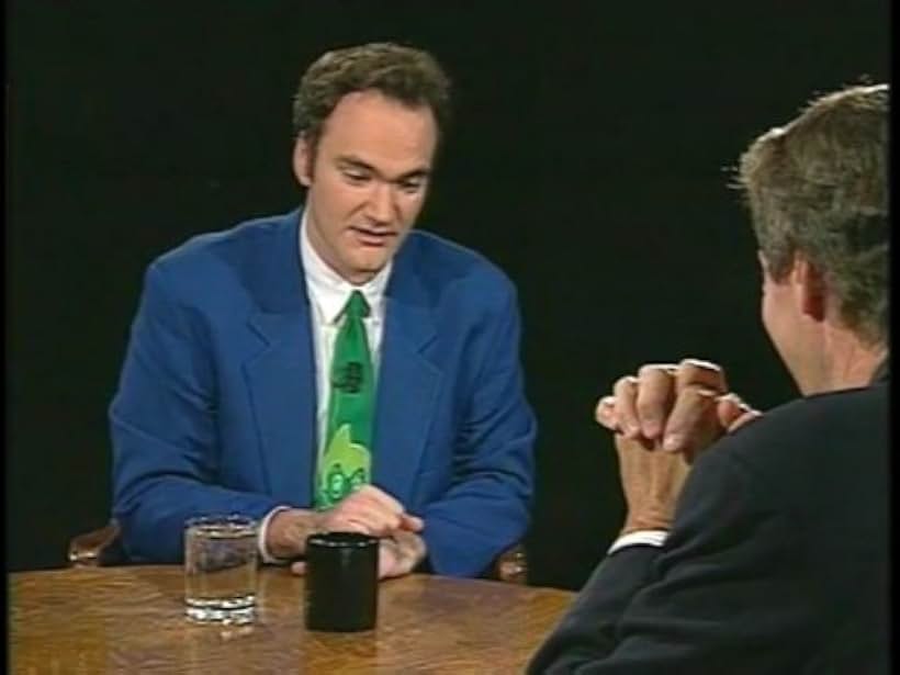 Quentin Tarantino and Charlie Rose in Charlie Rose (1991)