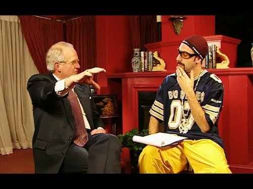 Sacha Baron Cohen and James Ziglar in Da Ali G Show (2000)