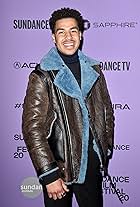 Marcus Scribner at an event for Farewell Amor (2020)