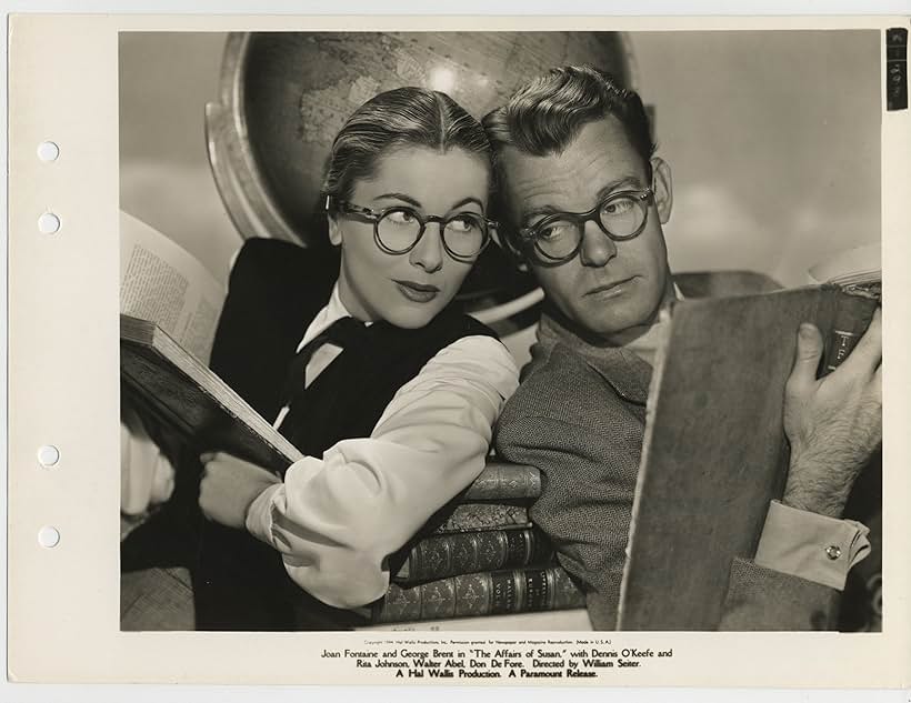 Joan Fontaine and Dennis O'Keefe in The Affairs of Susan (1945)