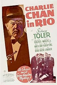 Harold Huber, Sidney Toler, and Victor Sen Yung in Charlie Chan in Rio (1941)