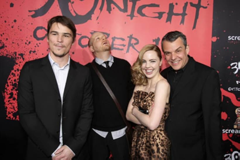 Josh Hartnett, Melissa George, Danny Huston, and David Slade at an event for 30 Days of Night (2007)