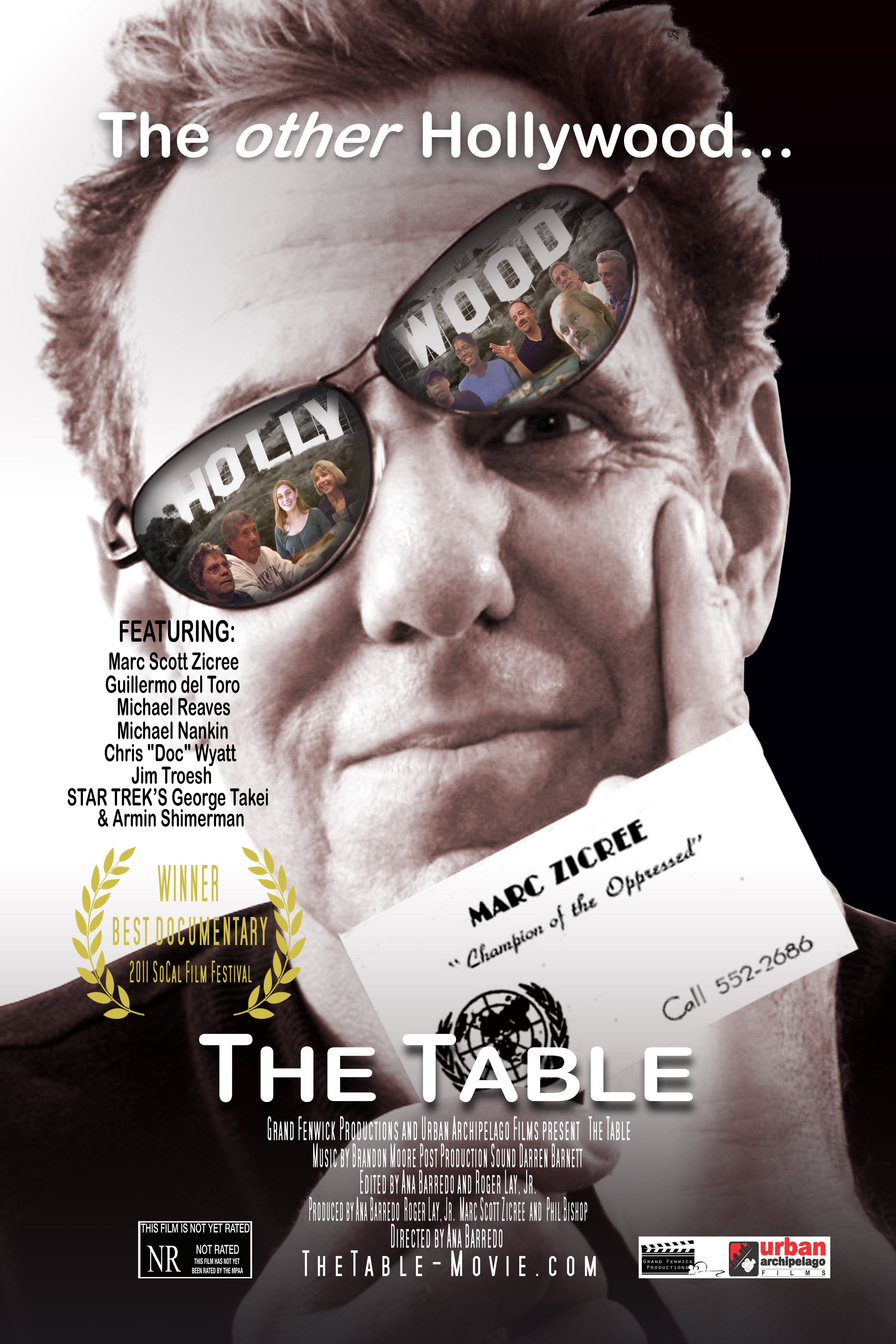 James Metropole, James Troesh, Elaine Zicree, Marc Scott Zicree, Ana Barredo, Sara Jo Elice, William Balch, Will J. Watkins, Chawn Watkins, and Mark Haynes in The Table (2011)