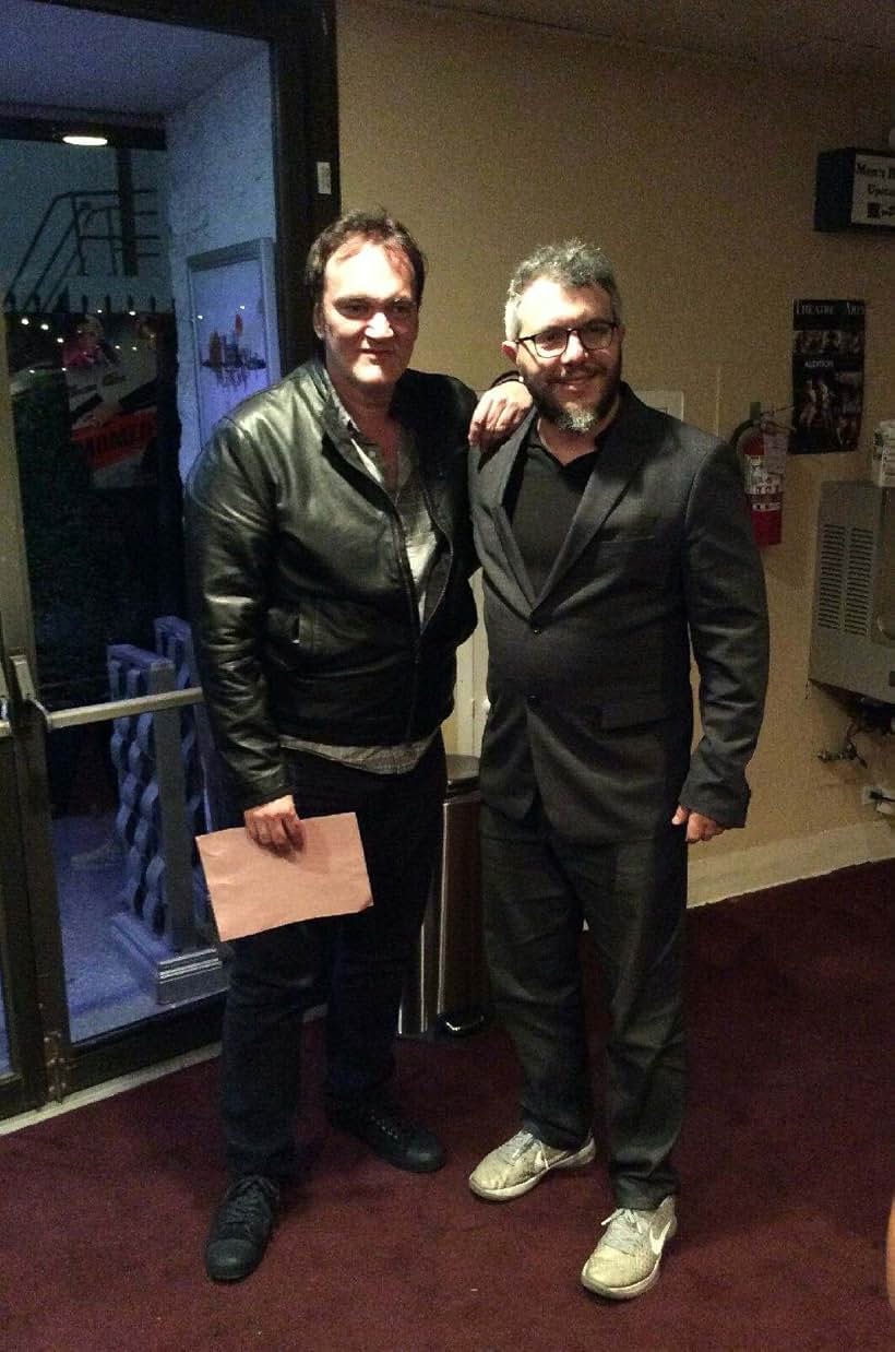 Tarantino @ Arena Cinema with owner operator Christian Meoli