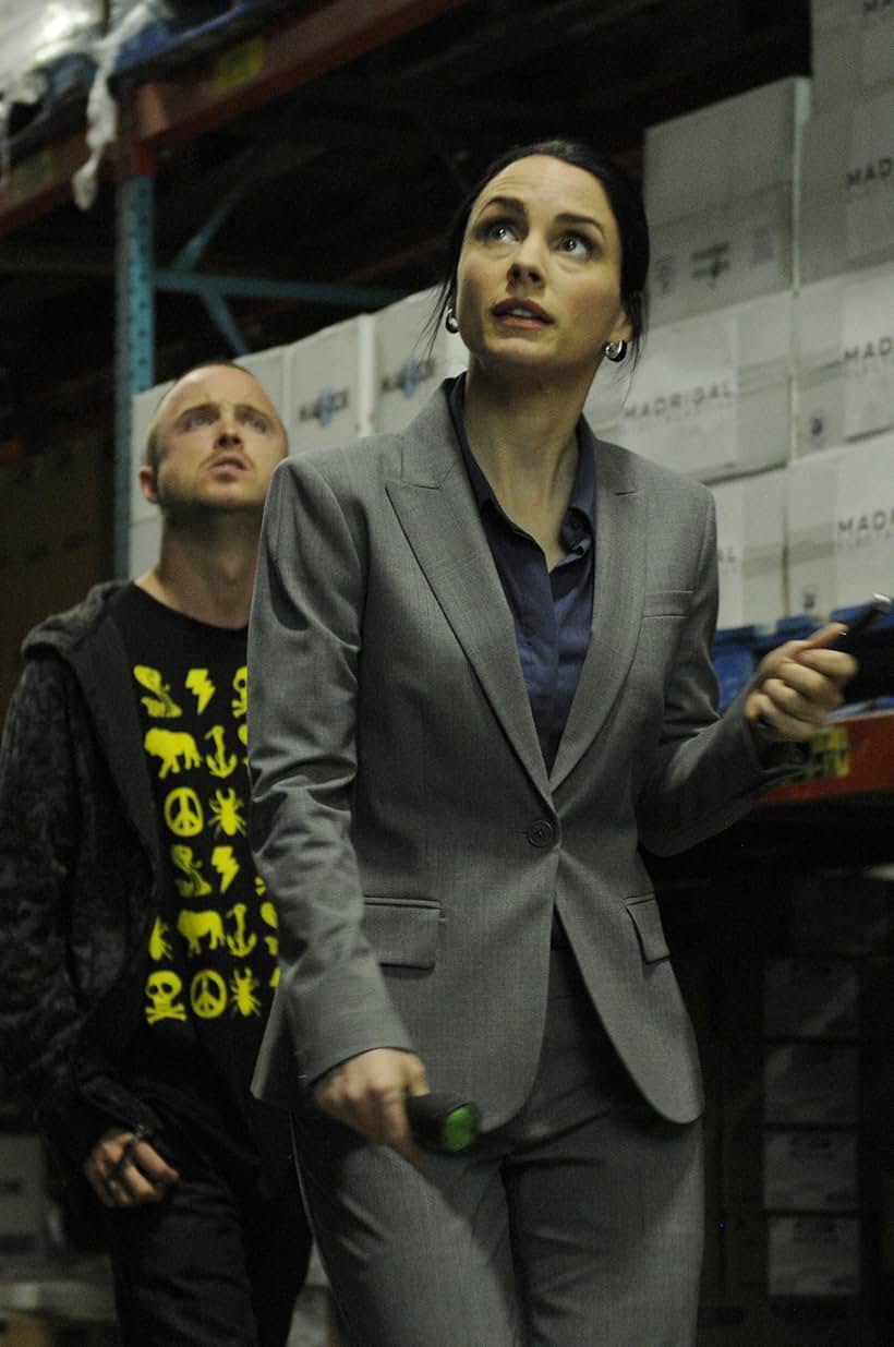 Laura Fraser and Aaron Paul in Breaking Bad (2008)