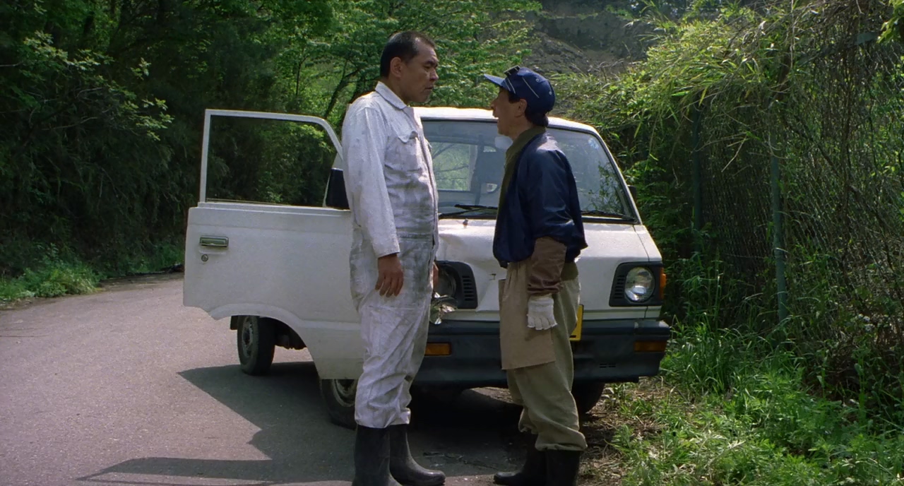 Tetsu Watanabe and Tokio Seki in Hana-bi (1997)