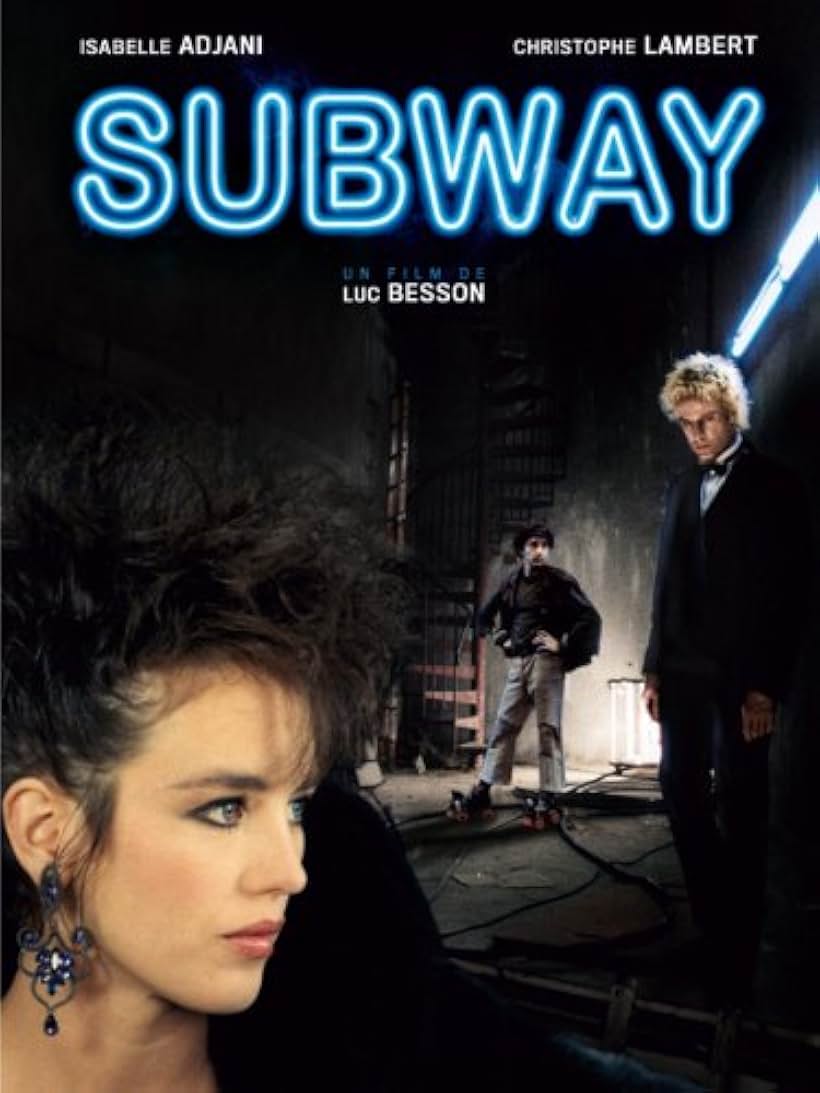 Isabelle Adjani and Christopher Lambert in Subway (1985)