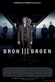 Nicolas Bro, Sofia Helin, Maria Kulle, Thure Lindhardt, Reuben Sallmander, and Sonja Richter in Bron/Broen (2011)