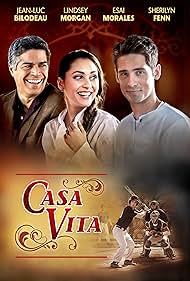 Sherilyn Fenn, Esai Morales, Jean-Luc Bilodeau, and Lindsey Morgan in Casa Vita (2016)