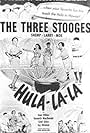 Moe Howard, Larry Fine, Shemp Howard, and Jean Willes in Hula-La-La (1951)