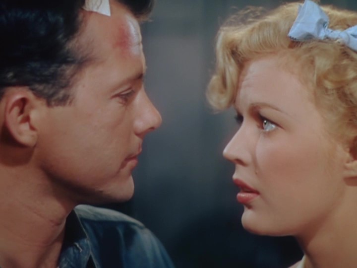 June Haver and Lon McCallister in Scudda Hoo! Scudda Hay! (1948)