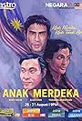 Remy Ishak, Elvis Chin, and Thanuja Ananthan in Anak Merdeka (2017)