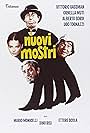 Ornella Muti, Vittorio Gassman, Alberto Sordi, and Ugo Tognazzi in I nuovi mostri (1977)