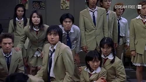 In the future, the Japanese government captures a class of ninth-grade students and forces them to kill each other under the revolutionary "Battle Royale" act.